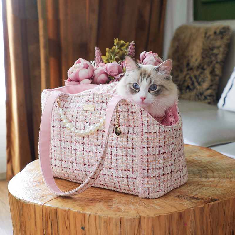 Exquisite Luxury Carriers for Dogs Purse Handbag Pet Travel Carrier Bag For Small Dog Cat Carrier Bag