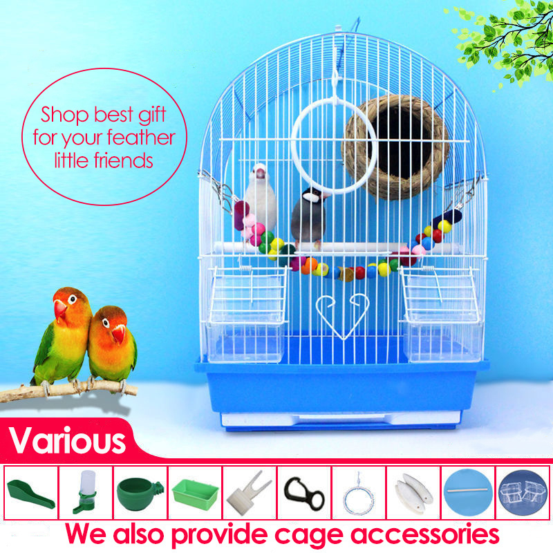 Portable low price small Flight Bird Cages house Finches Budgies for Small Birds lovebird canaries Birdcage