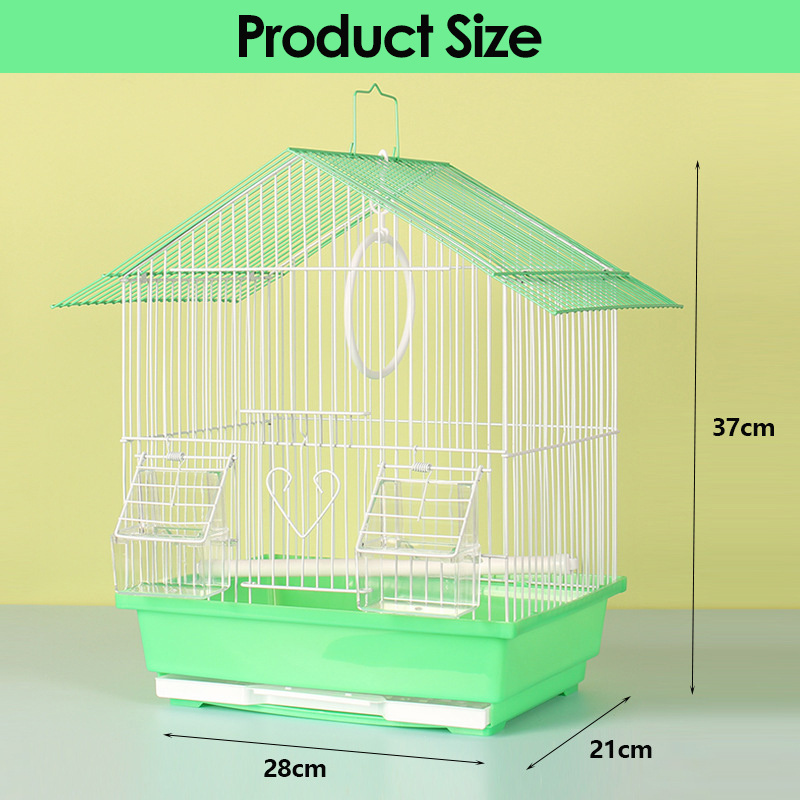 Hangable small Flight Bird Cages house Finches Budgies for Lovebirds Canaries Small Birds Parrots Birdcage