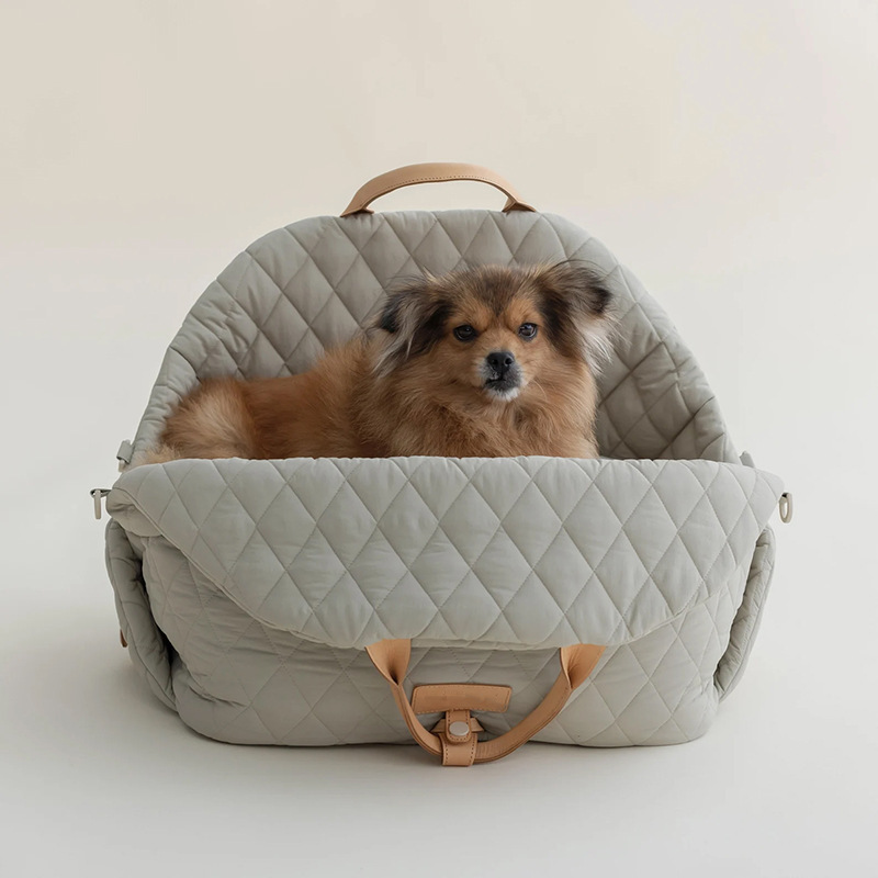 Portable car seat booster cat puppy bed small sized pets puppy PET car seat booster carseat travel carrier bag