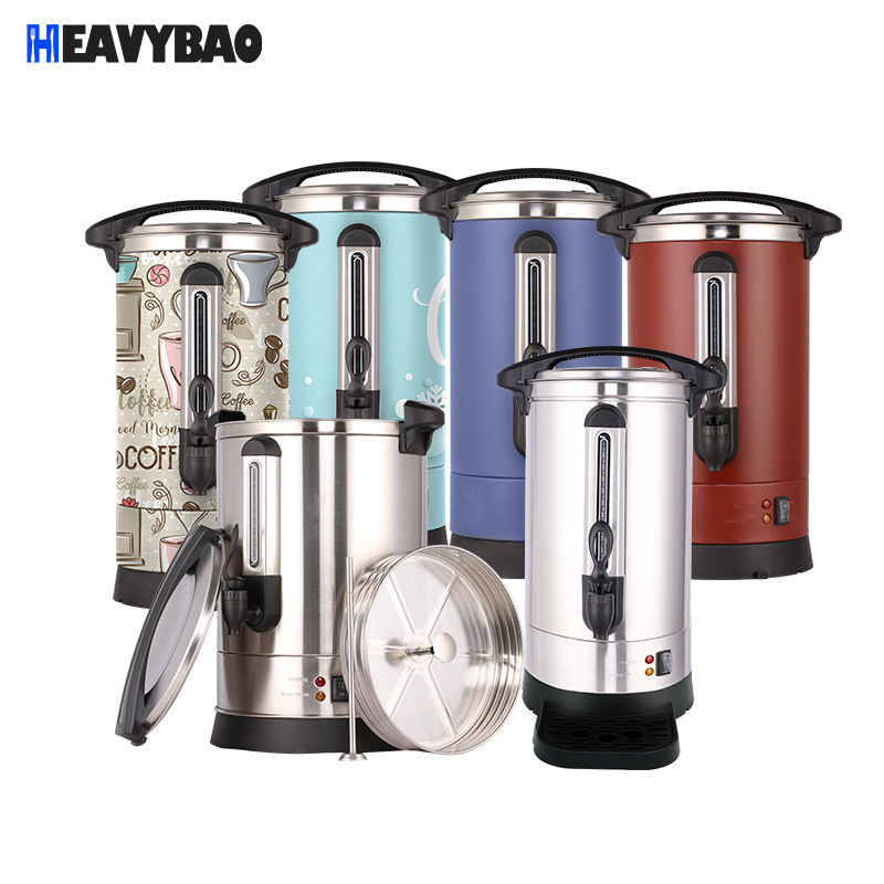 PETSPROOFING Factory Stainless Steel Coffee Percolator Commercial Urn Coffee Maker Water Boiler