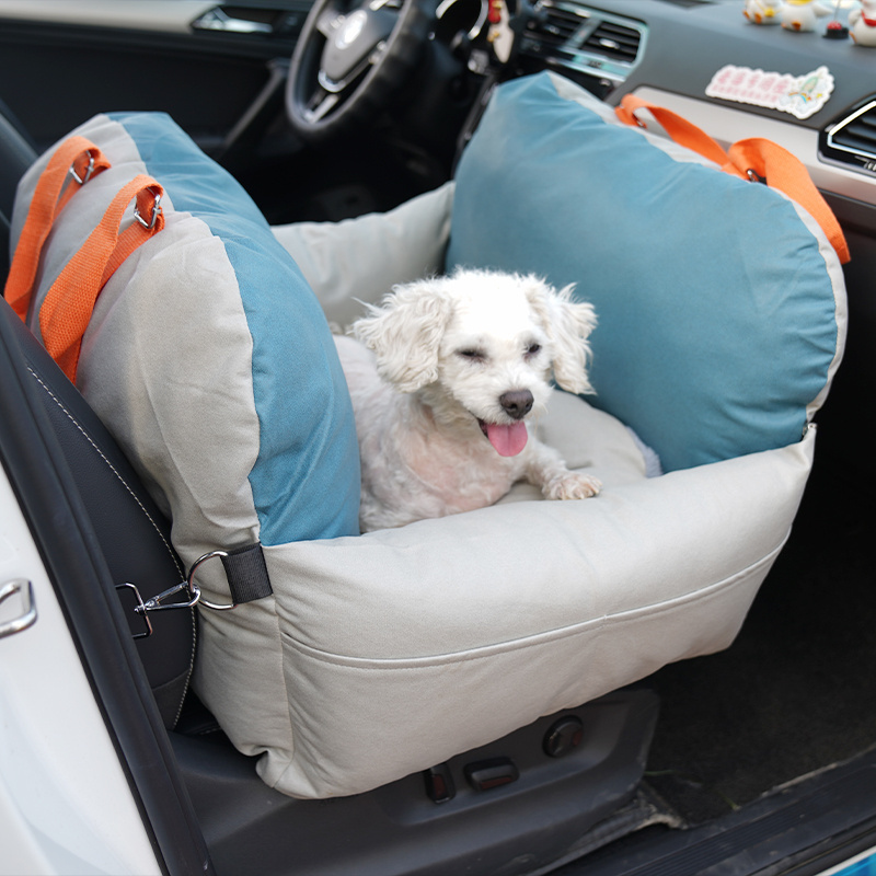 Yueshang hot sale waterproof comfortable customized accept dog car seat for medium large dog travel car seat