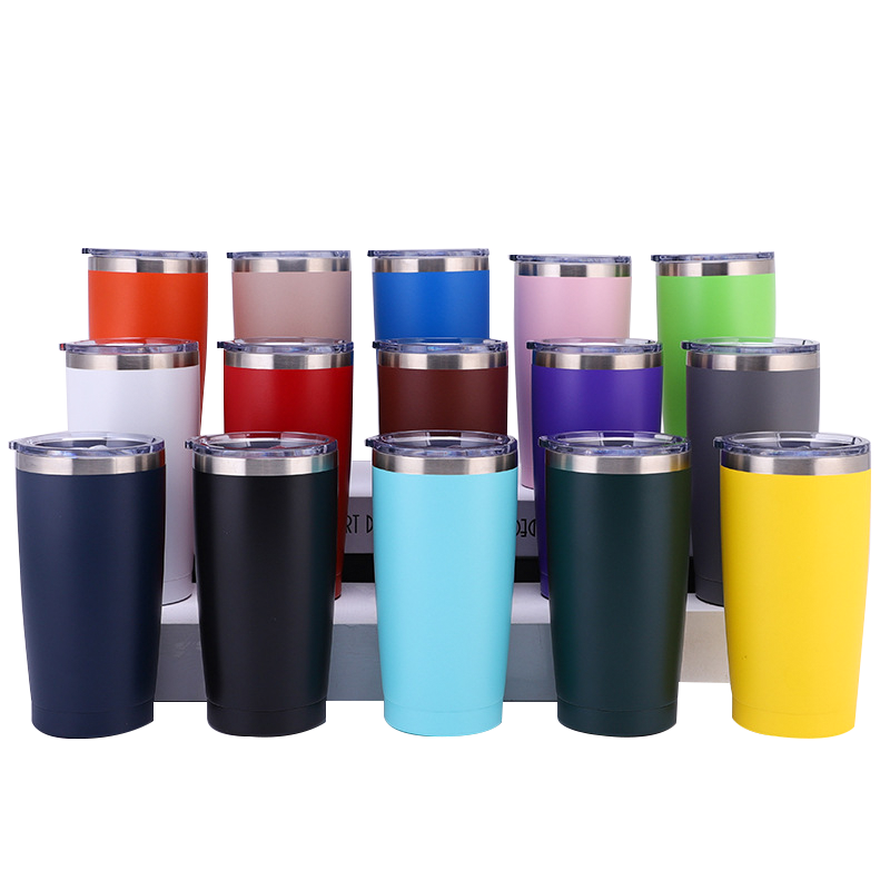 Wholesale 30oz Vacuum Insulated Stainless Steel Tumbler Cups Double wall Travel Car Coffee Mug 20oz Water Tumbler Cups