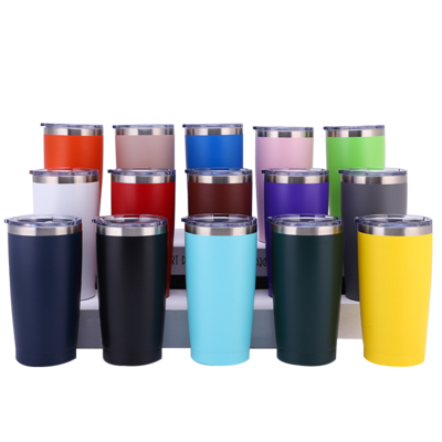 Wholesale 30oz Vacuum Insulated Stainless Steel Tumbler Cups Double wall Travel Car Coffee Mug 20oz Water Tumbler Cups