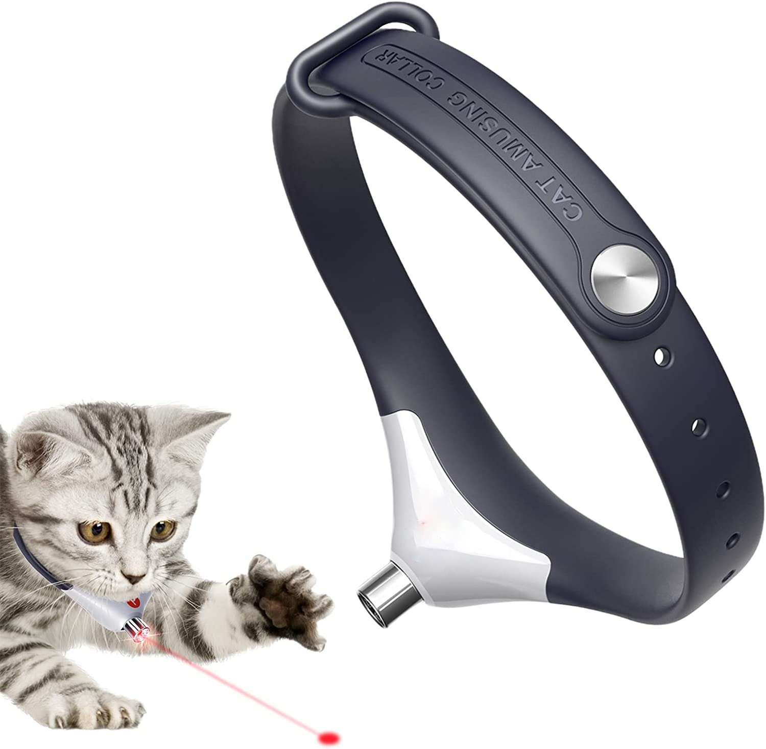 Pet supplies Cat Laser Pointer Rechargeable Automatic Interactive Toy LED Light Torch Pointer Infrared Laser Cat Laser Toy