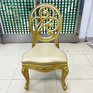 Flower plastic rattan back king louis marble dining table and chairs with arms for event