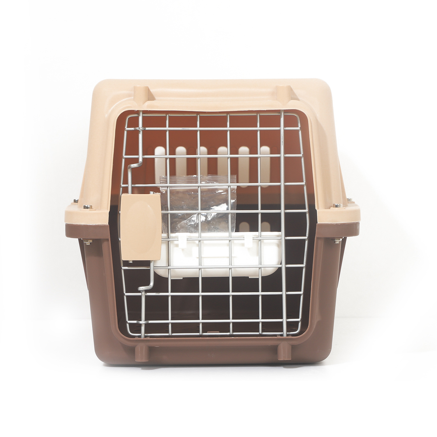 PAKEWAY Outdoor Pet Kennel Travel Pet Carrier Hard Sided Dog and Cat Carrier