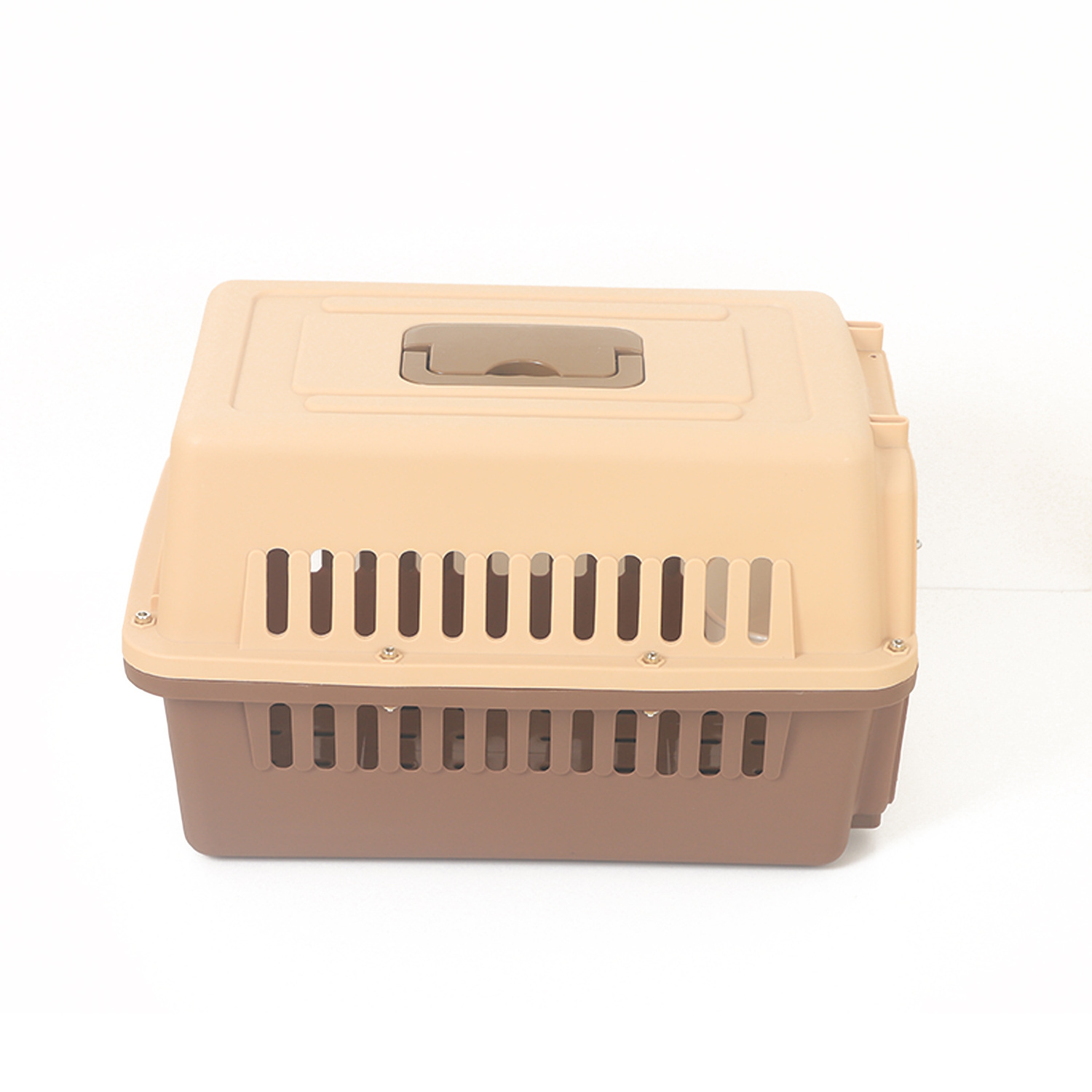 PAKEWAY Outdoor Pet Kennel Travel Pet Carrier Hard Sided Dog and Cat Carrier