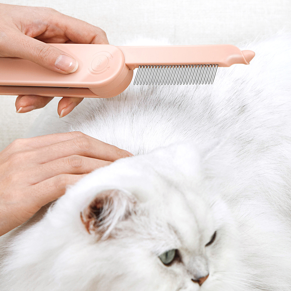 Pakeway Massage Comb Cleaning Slicker Hair Removal Grooming Animal Cat Pet Dog grooming Brush