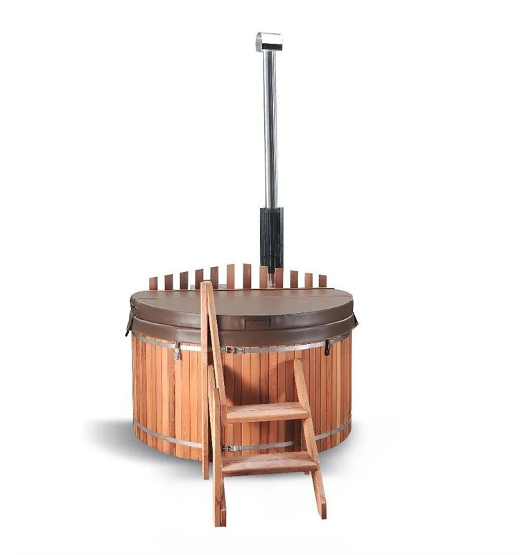 New Arrival Bathtubs And Traditional Wood Fired Hot Tub With External Wood Stoves Sell