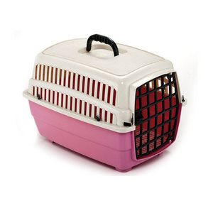 Easy Use Pet Accessories  Plastic Pet Carrier Dog Travel Cage