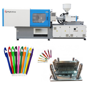 mesin pembuat pulpen Plastic ball pen injection molding machine/automatic ball pen making machine Highshine HS-150