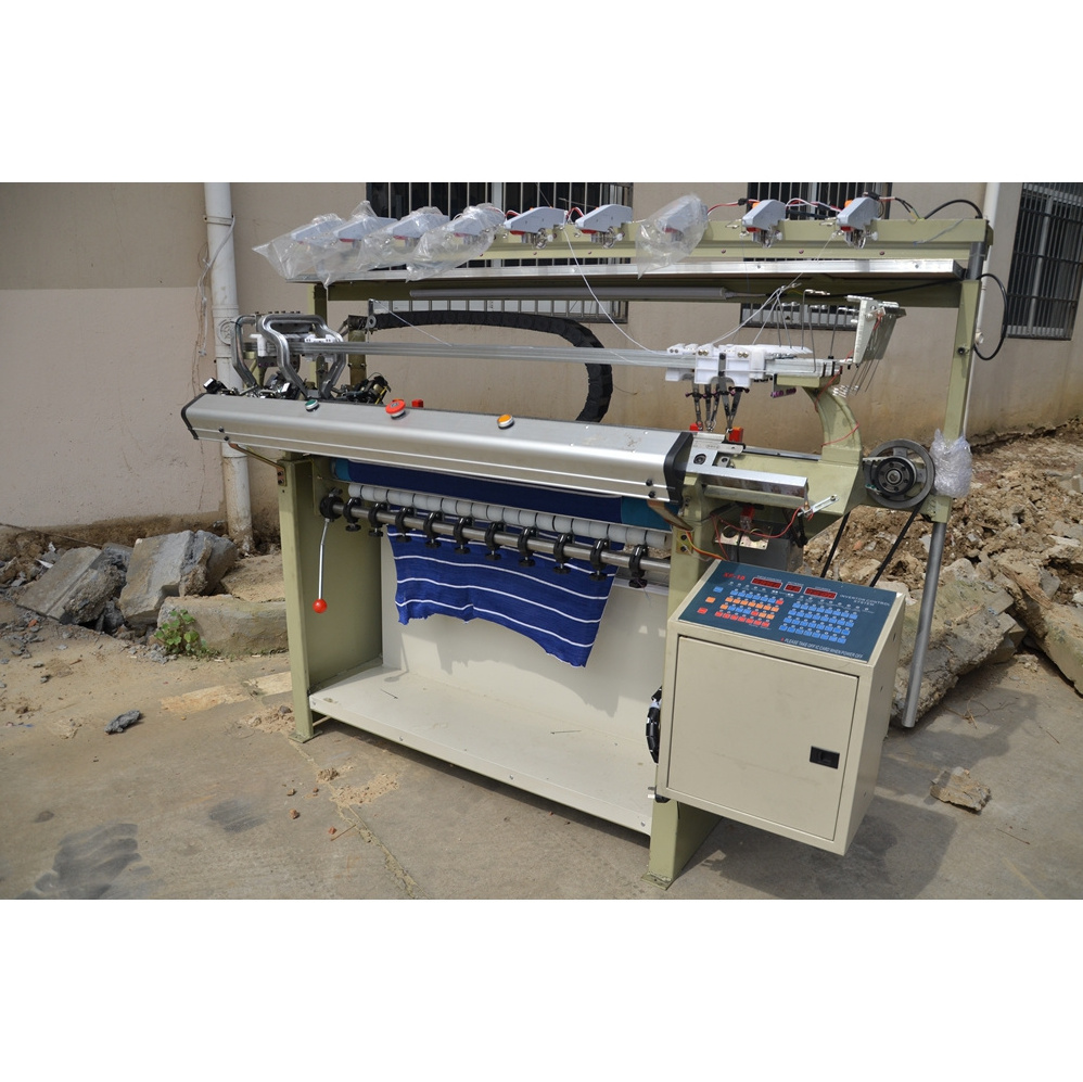 Semi Automatic Flat Knitting Machine for Collar