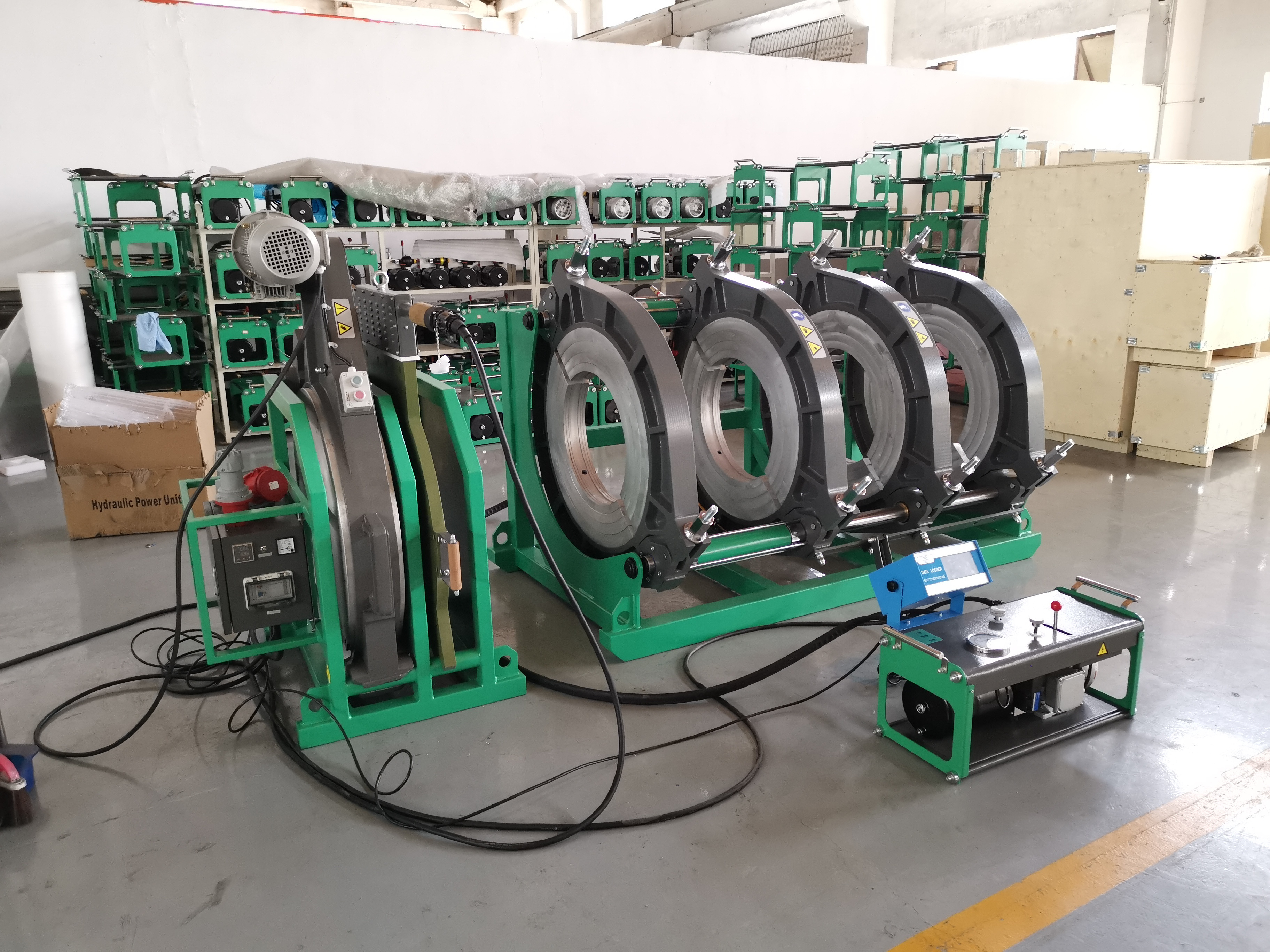 Hdpe Pipe Butt Welding Plastic Pipe Fusion Welding Machine SWT-V315/90H Plastic Welding Fusion