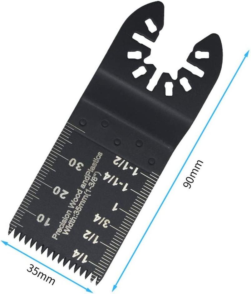 PEXCRAFT  44mm Lengthen Universal Wood Oscillating Swing Multi Tool Set Quick Release Saw Blades