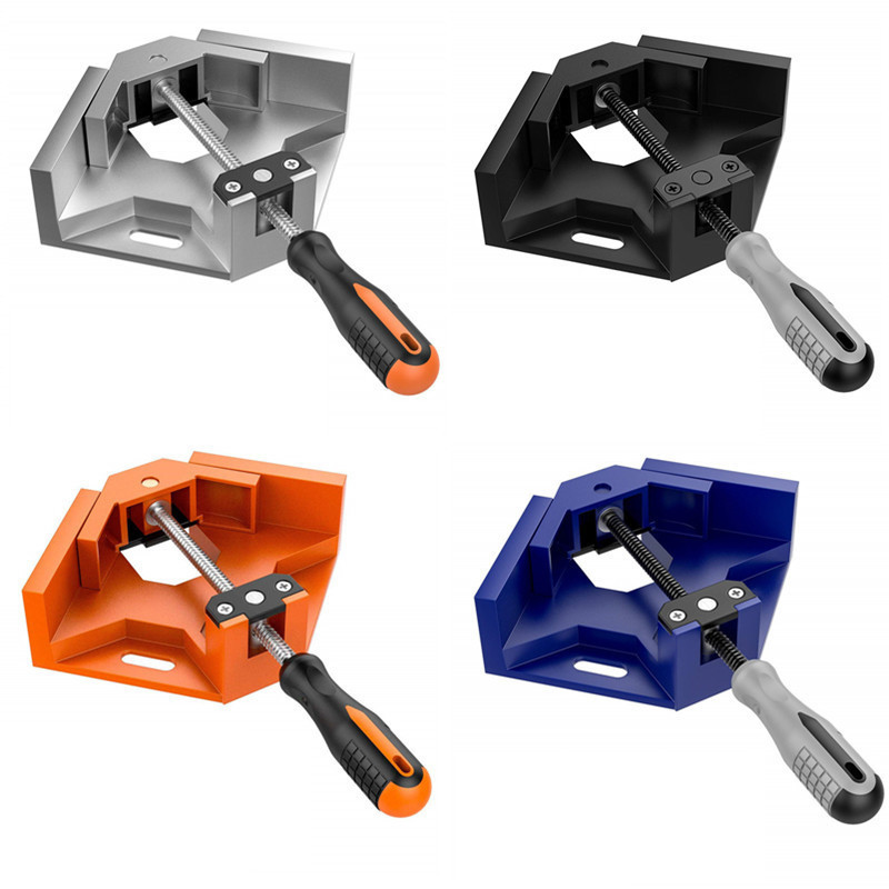 Single Handle 90 Degree Angle Clamps Aluminum Alloy Corner Clamp Heavy Duty tools woodworking