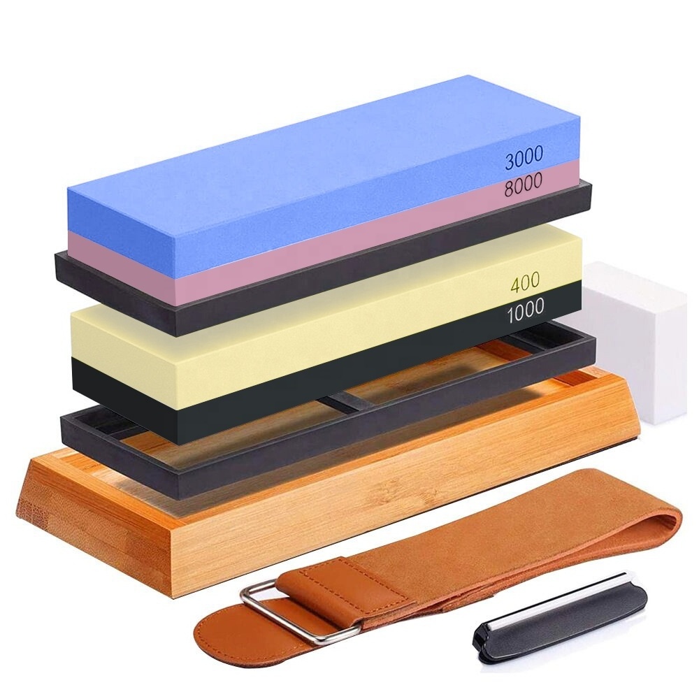 PEX Whetstone Aluminum Oxide Double Sided Knife Sharpening Stone