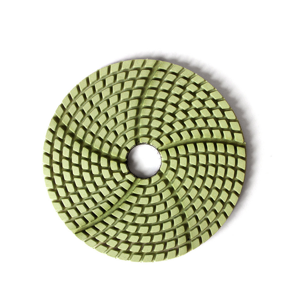 Diamond Polishing Pad Flexible Grinding Discs For Granite Quartz Artificial Stone Concrete Marble 100mm Polish Wheel