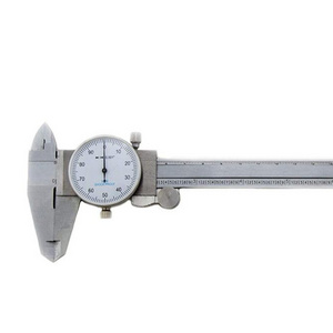 Dial Caliper 0-6 inch / 0.001inch Precision Double Shock Proof Solid Hardened Stainless Steel