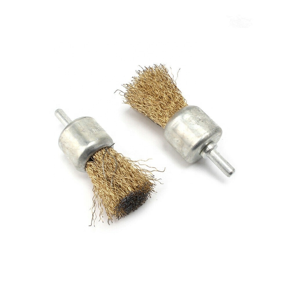 Crimped Steel Wire End Brush Wire Brush for Wood Working from Pexcraft