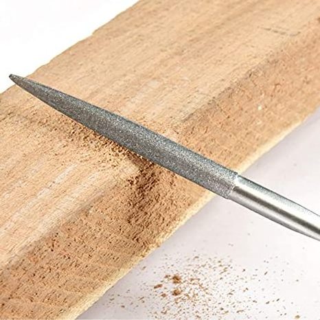 PEXCRAFT Abrasive Electroplated  Diamond Coated Files Knife Edge Files Flat Grinding File