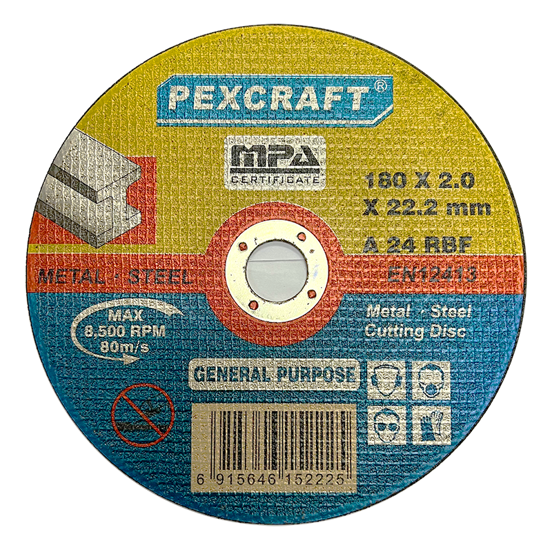 PEX 125x1.0mm Industry T41 Flat  Carbon Steel Cutting Wheel Metal Stainless Steel Cutting Disc