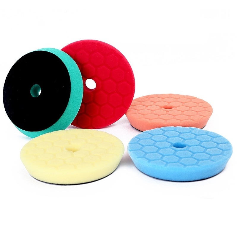 PEX Polishing Foam Pads Car Headlight Polish Buffing Pad Kit DA RO Car polishing Automotive 3/5/6 Inch