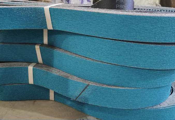 PEX 610*100mm Abrasive Polishing Lap Joint Zirconia Floor Sanding Belt  Metal Polishing Coated Abrasive Polishing Belt