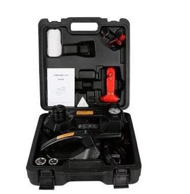 Car Repair Tool Kit 12V 3/5T Multifunctional Version Electric Hydraulic Portable Lifting Tool & Power Wrenches Set Car Jacks Set