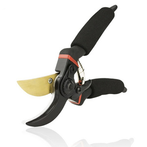 Professional 8" Secateurs Premium Manganese Steel Bypass Pruning Shears With safety lock for Cutting