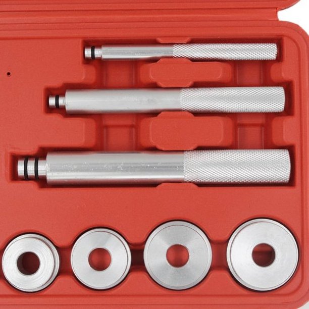 Wholesale 17 PCS Wheel Bearing Race Seal Bush Driver Master Tool Set Aluminum Axle Auto Bearing installation and removal tool