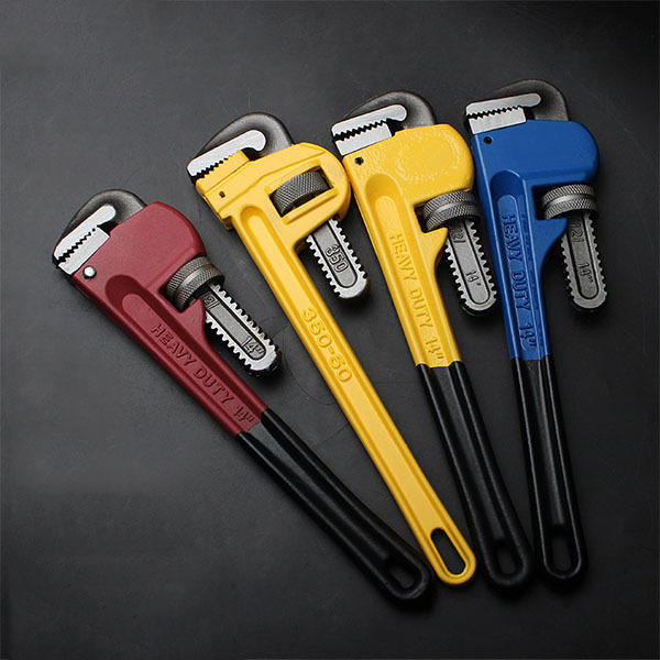 pipe spanner Heavy Duty Aluminum Telescopic pipe monkey wrench adjustable wholesale american 10 inch pipe wrench