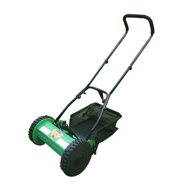 Wholesale Garden Tools 2 wheels Manual Hand Held Push Mini Reel cylinder Lawn Mower with blade