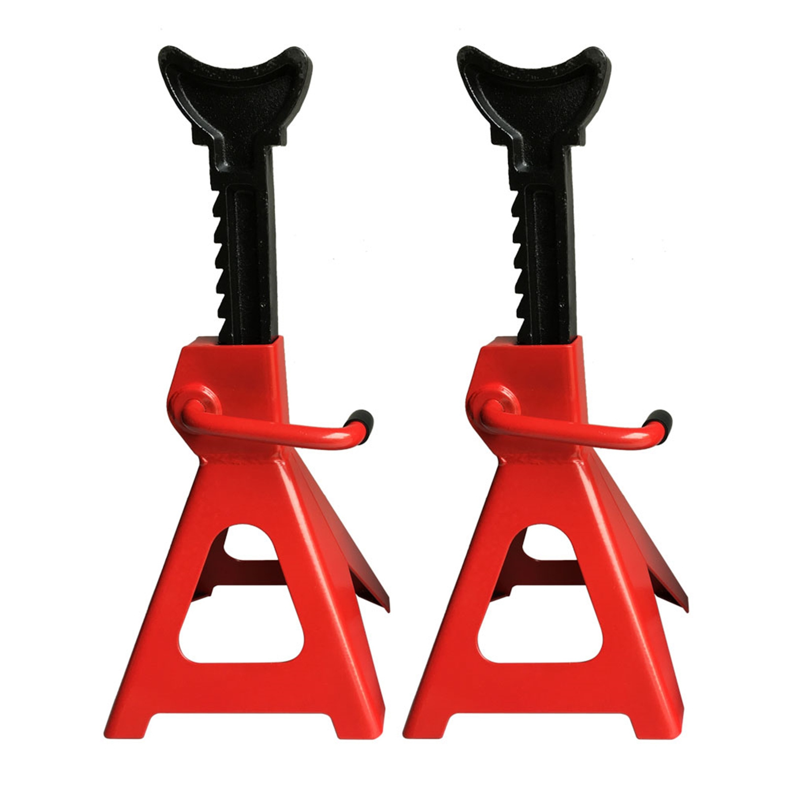 1 Pair 3T Car Lifting Safety  3 Ton Automotive Trailer Truck Tire Change Tool Steel Jack Stand 3 Tons Adjustable Jack Stands