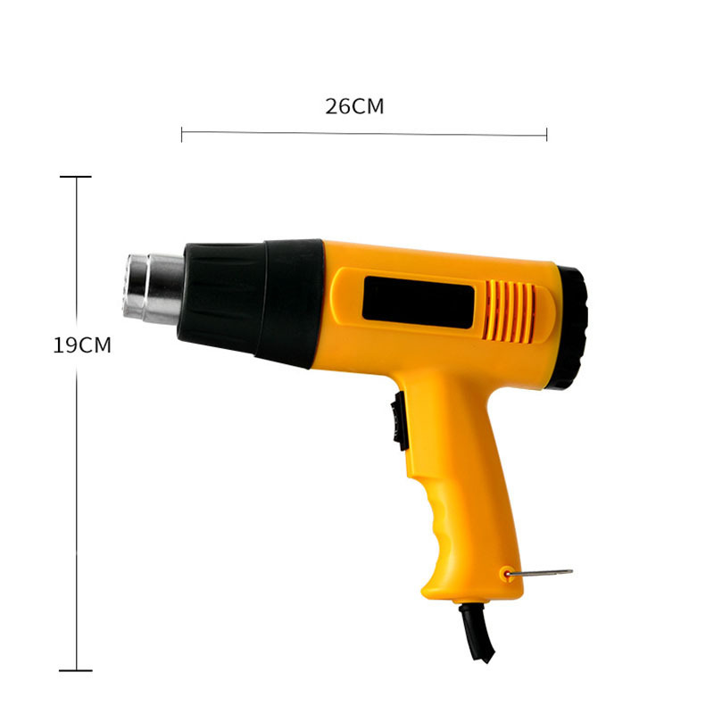 2000w electric hot blower soldering shrink wrap heatgun sealing plastic welding mobile repair hotgun heat gun