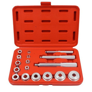 Wholesale 17 PCS Wheel Bearing Race Seal Bush Driver Master Tool Set Aluminum Axle Auto Bearing installation and removal tool