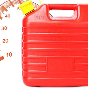 HDPE Plastic 10L Gasoline Jerry Can Portable Fuel Tank for Car Motorcycle Red Environmentally Friendly Plastic Drum 20l 10 Liter