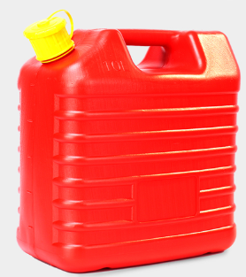 HDPE Plastic 10L Gasoline Jerry Can Portable Fuel Tank for Car Motorcycle Red Environmentally Friendly Plastic Drum 20l 10 Liter