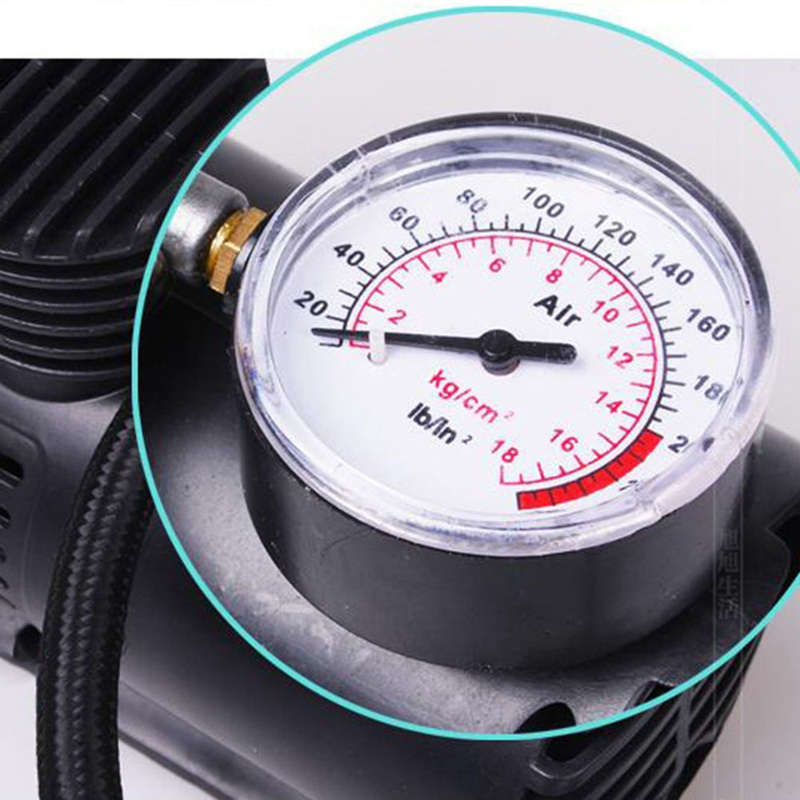 12V Portable Auto Car Electric Air Compressor Tire Inflator Pump 300 PSI XR for Motorbike B Tire Inflator Pump Car