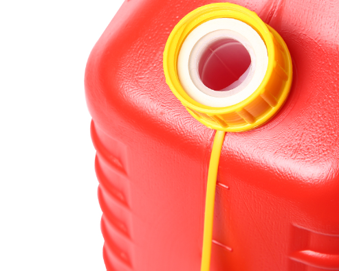 HDPE Plastic 10L Gasoline Jerry Can Portable Fuel Tank for Car Motorcycle Red Environmentally Friendly Plastic Drum 20l 10 Liter