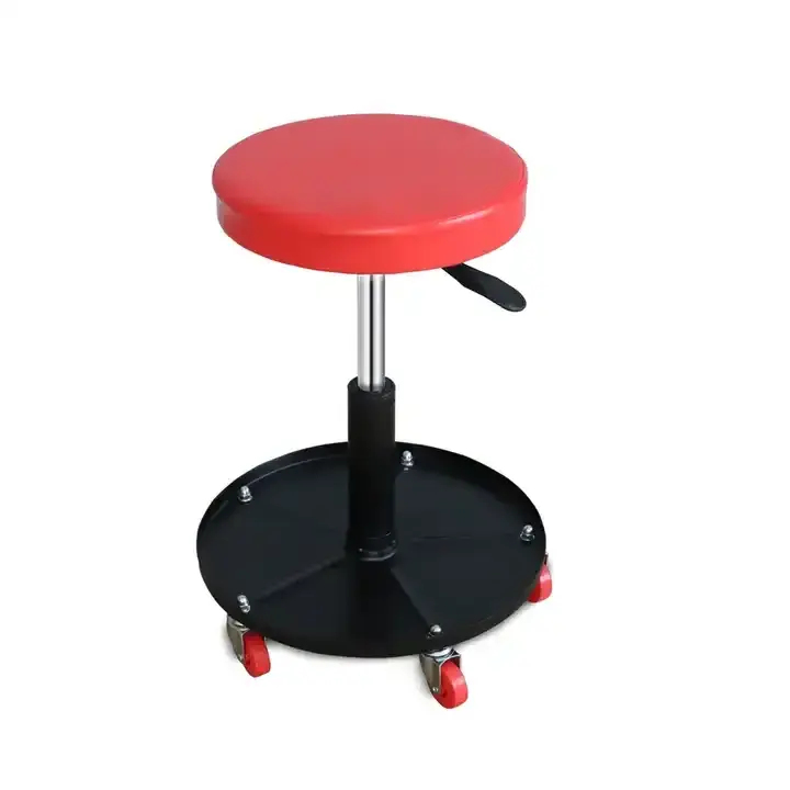 Customized Car Repair Work Stool Air Cushion Stool Adjustable Height Auto Repairing Seat