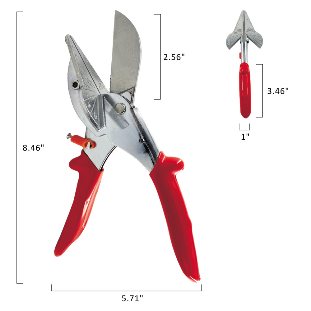 Multi Angle Wire Duct Cutter PVC Pipe Trunking Scissors Trim Cutting Tools