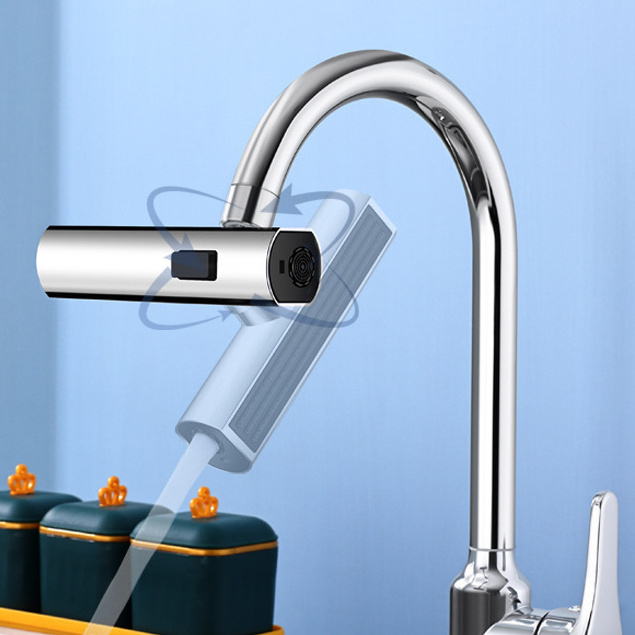 Pexmax New Design Multi-function Faucet Aerator Sink Faucet Extender Kitchen Bathroom Faucet Accessories