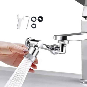 1080 degree Swivel Universal Sink Splash Filter Spray Head flexible rotating Kitchen faucet Aerator faucet extender Extension