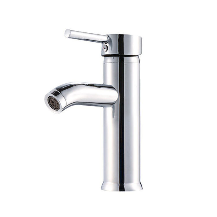 Hot sale classic hotel bathroom basin mixer faucet Single Handle Chrome Plated wash Basin Faucet