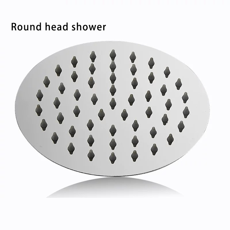 304 Stainless steel hidden square accessory in-wall faucet water fall rain shower high pressure waterproof hidden shower head