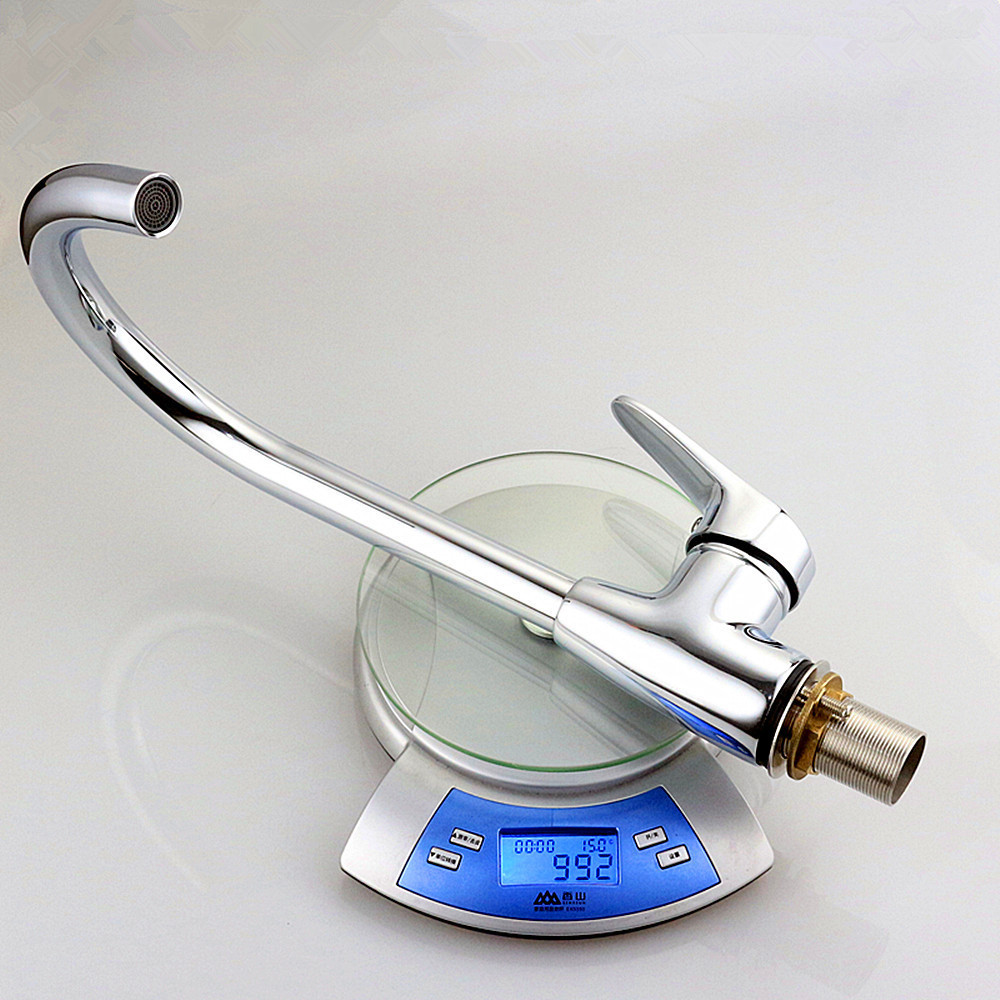 Pexmax Hot and Cold Water Brass Chrome Kitchen Faucet