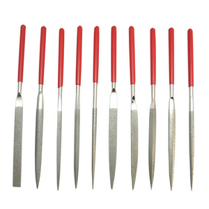 Diamond needle files set electroplate diamond needle file