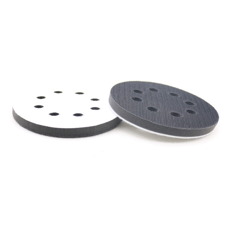 pexmientas 5'' Hook and Loop Soft Density Interface Pad Polishing Sanding Sponge Buffering Pad