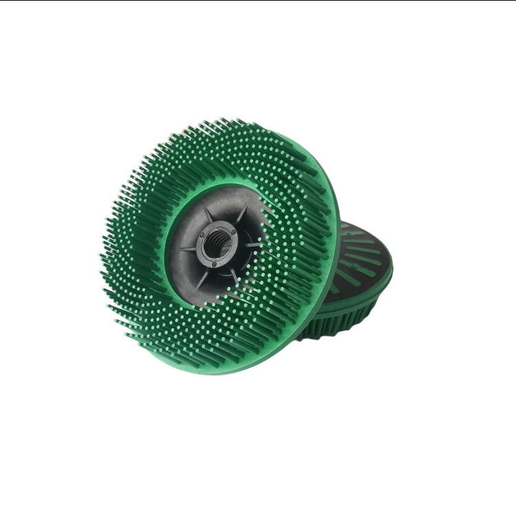 PMS 115mm 5/8-11 Jewelry Tools Radial Bristle Discs Europe Quality Emery Rubber Abrasive Brush Abrasive Grinding Wheel